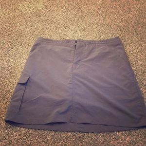 Patagonia gray skort